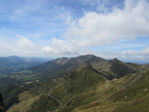 Sur la route du Puy Mary 