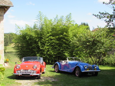 Triumph 1959 et Morgan