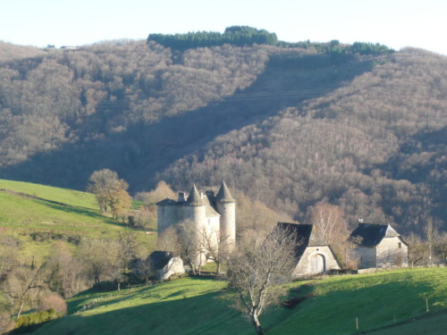 Château de Senezergues, Cantal, Auvergne